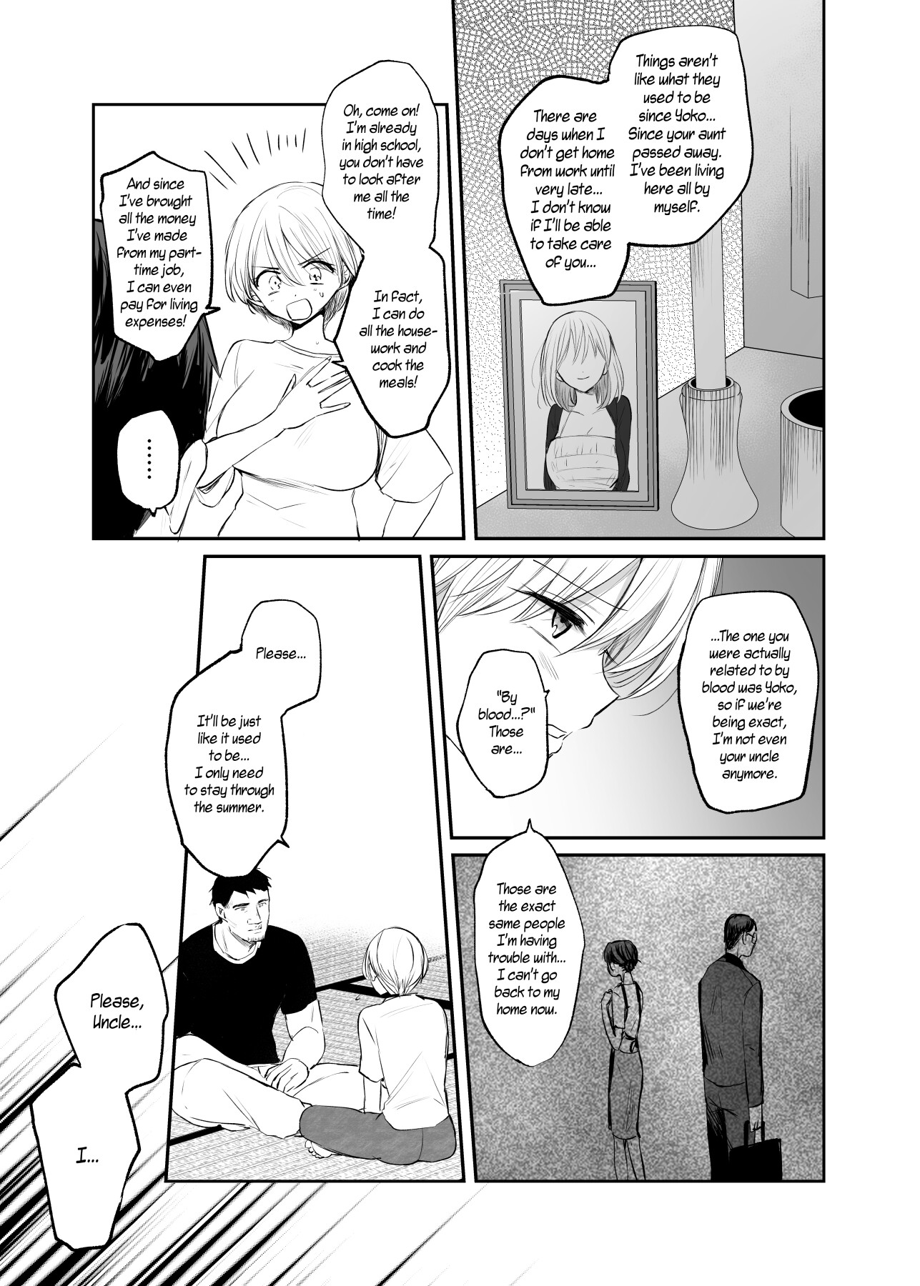 Hentai Manga Comic-I Became a Woman, and my Uncle...-Read-7